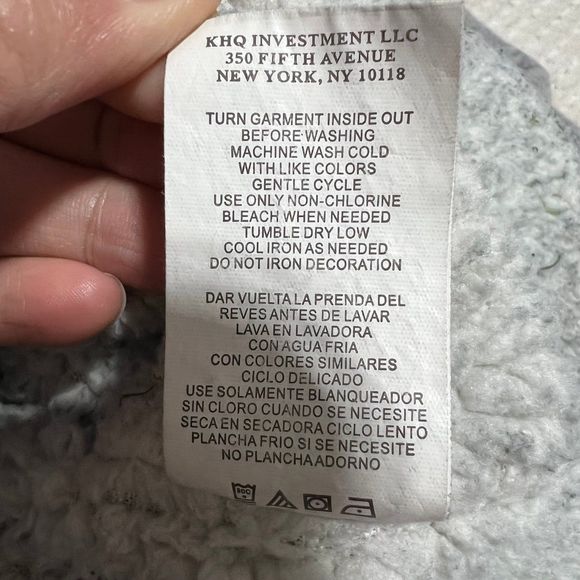 Lucky Brand Full Zip Gray Hoodie Boy’s Size M 10/12 - Picture 10 of 11